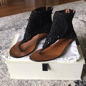 Elizabeth and James Crochet Sandals